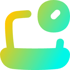 Laptop Time Icon from Flex Gradient Set