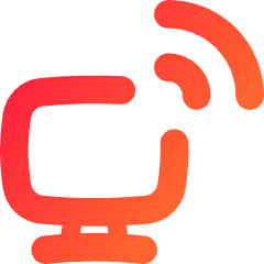 Monitor Icon from Flex Gradient Set