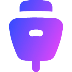 Usb Cable Icon from Flex Gradient Set