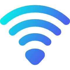 Wifi Signal Full Icon from Flex Gradient Set