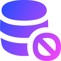 Database Block Icon from Flex Gradient Set