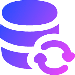 Database Refresh Icon from Flex Gradient Set