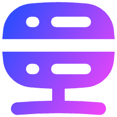 Database Server 2 Icon from Flex Gradient Set