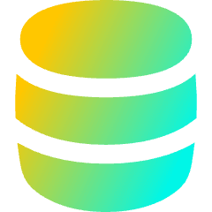 Database Icon from Flex Gradient Set