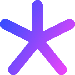 Asterisk 3 Icon from Flex Gradient Set