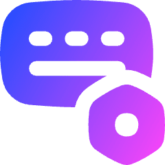 Keyboard Option Setting Bolt Nut Icon from Flex Gradient Set