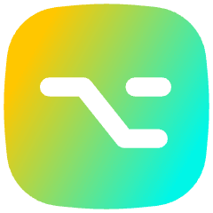 Option Square Icon from Flex Gradient Set