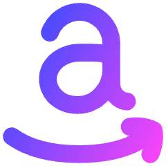 Amazon Logo Icon from Flex Gradient Set