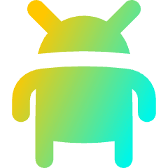 Android Logo Icon from Flex Gradient Set