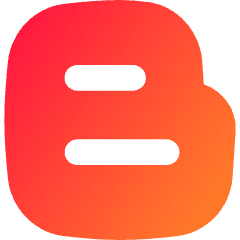 Blogger Logo Icon from Flex Gradient Set