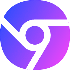 Chrome Logo Icon from Flex Gradient Set
