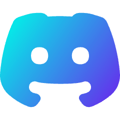 Discord Logo Icon from Flex Gradient Set