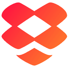 Dropbox Logo Icon from Flex Gradient Set