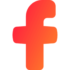 Facebook Logo 2 Icon from Flex Gradient Set