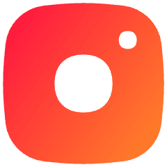 Instagram Logo Icon from Flex Gradient Set
