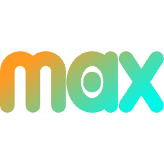 Max Logo Icon from Flex Gradient Set