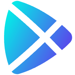 Play Store Logo Icon from Flex Gradient Set