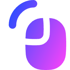 Left Click Icon from Flex Gradient Set