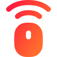 Mouse Wireless 1 Icon from Flex Gradient Set