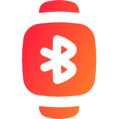 Watch Square Bluetooth Icon from Flex Gradient Set