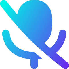 Voice Mail Off Icon from Flex Gradient Set