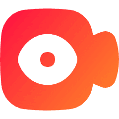 Live Video Online View Icon from Flex Gradient Set