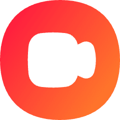 Webcam Video Circle Icon from Flex Gradient Set