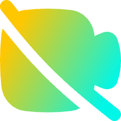 Webcam Video Off Icon from Flex Gradient Set