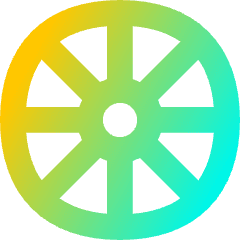 Dhammajak Icon from Flex Gradient Set