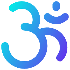 Hinduism Icon from Flex Gradient Set