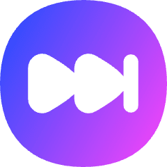 Button Fast Forward Circle 2 Icon from Flex Gradient Set