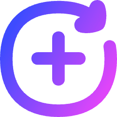 Button Go Forward Icon from Flex Gradient Set