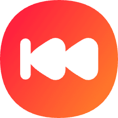 Button Rewind Circle 2 Icon from Flex Gradient Set