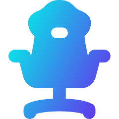 Chair 1 Icon from Flex Gradient Set