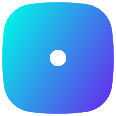 Dice 1 Icon from Flex Gradient Set