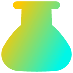 Flask Empty Icon from Flex Gradient Set