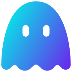 Ghost Icon from Flex Gradient Set