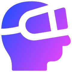Vr Headset 1 Icon from Flex Gradient Set