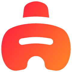 Vr Headset 2 Icon from Flex Gradient Set