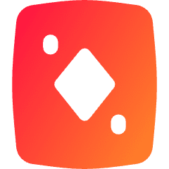 Card Game Diamond Icon from Flex Gradient Set