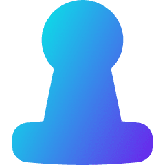 Chess Pawn Icon from Flex Gradient Set