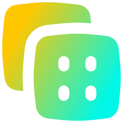 Dice Icon from Flex Gradient Set