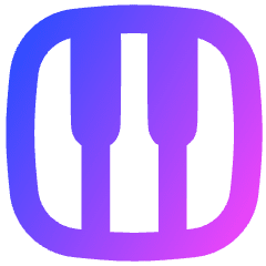 Piano Keys Icon from Flex Gradient Set
