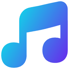 Music Note 2 Icon from Flex Gradient Set
