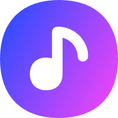Music Note Circle Icon from Flex Gradient Set