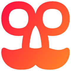 Party Mask Icon from Flex Gradient Set