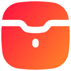 Earpods Case Icon from Flex Gradient Set