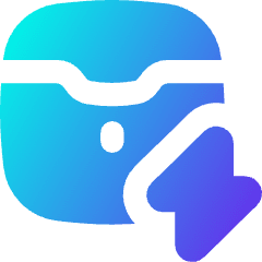 Earpods Case Charge Icon from Flex Gradient Set