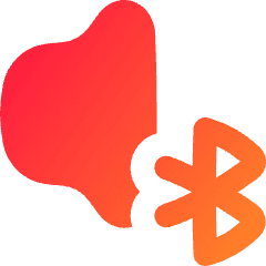 Volume Bluetooth Icon from Flex Gradient Set