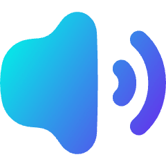 Volume Level High Icon from Flex Gradient Set